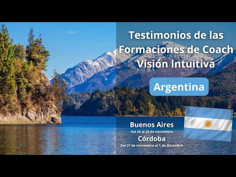 Testimonios de la Formación de Coach de Visión Intuitiva en Argentina - noviembre 2024