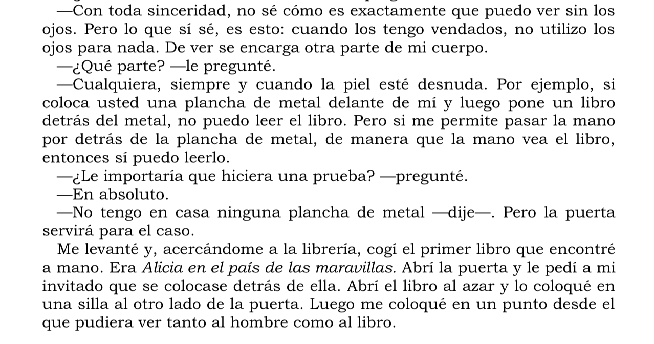 es posible ver sin los ojos