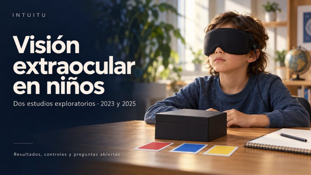 Resultados de dos estudios sobre visión extraocular en niños